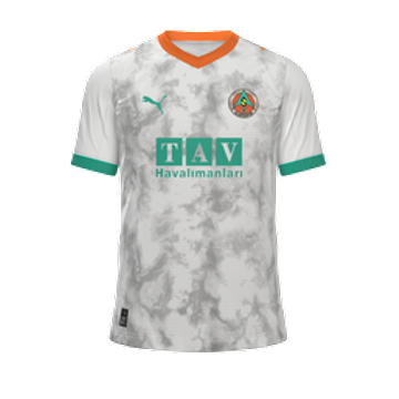Maillot Domicile Alanyaspor FC 2019 - Uhlsport - Orange - Taille M Homme