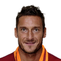 Face of F. Totti